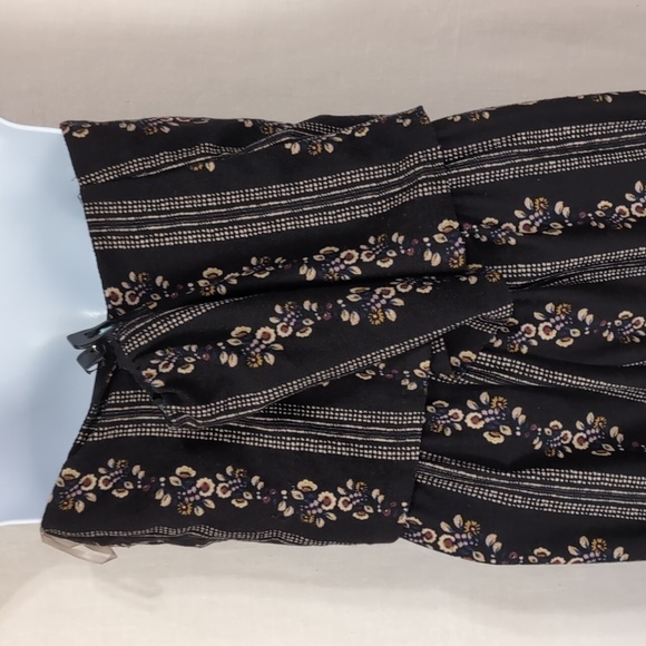 Bebop Black Boho Strapless Jumpsuit Size Large - Picture 6 of 8